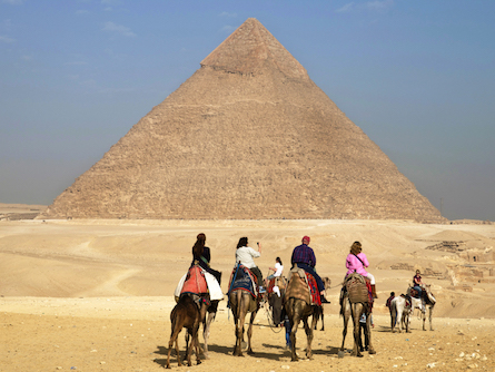 camel rides in egypt