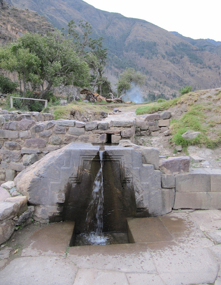 Ollantaytambo sacred site in Peru