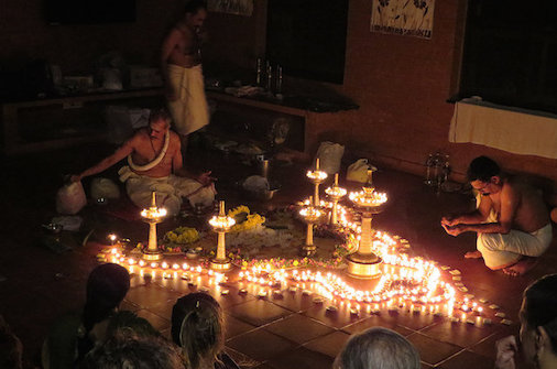 Ayurveda ceremony in India