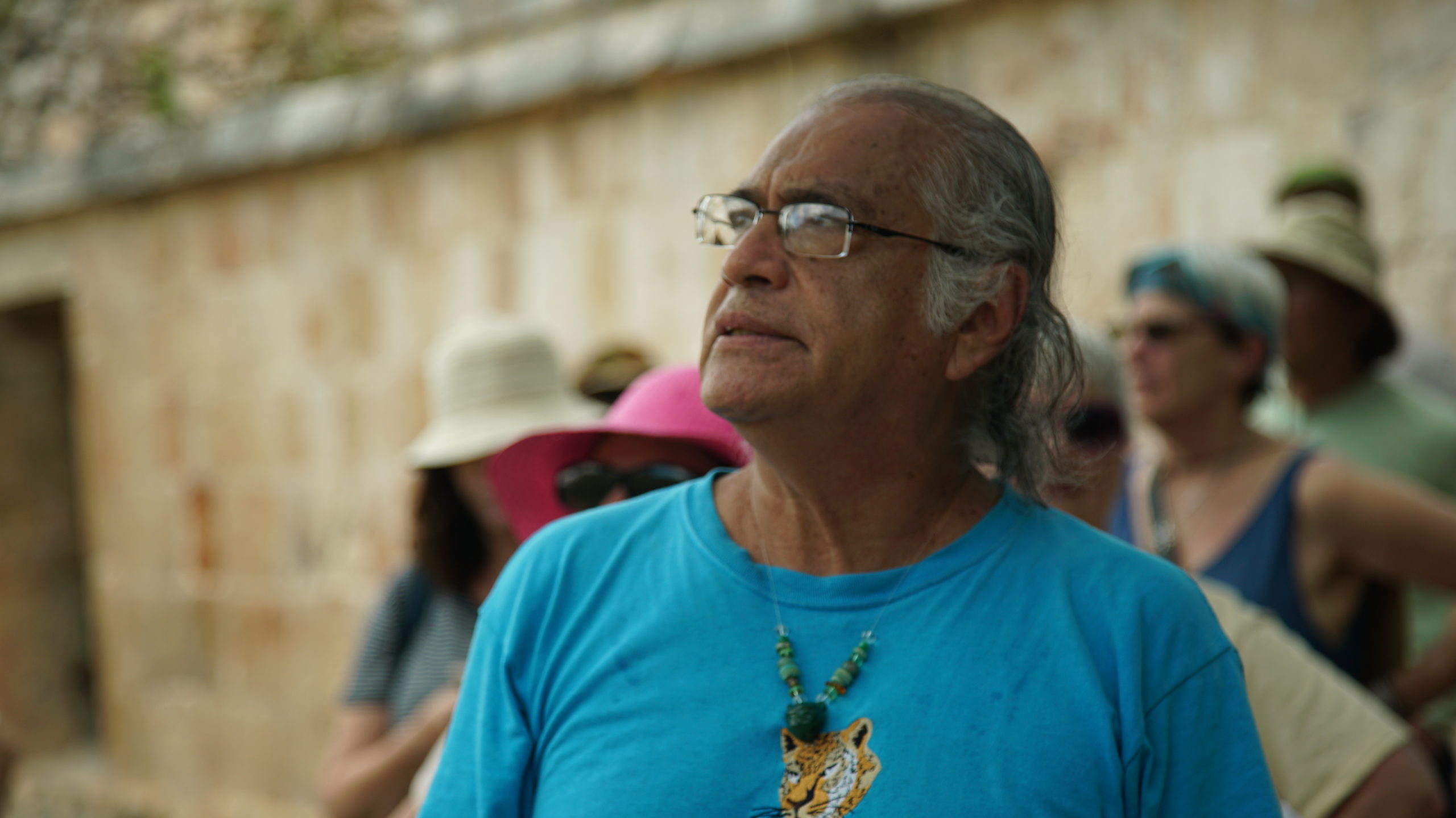 Maya teacher Miguel Angel
