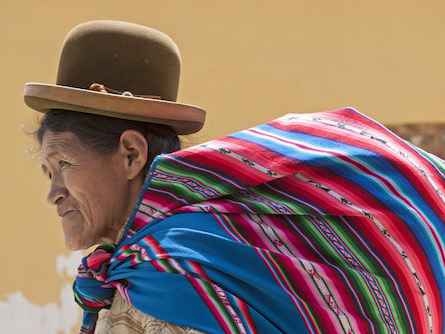 Bolivian woman