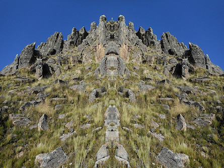 mountain temples in bolivia