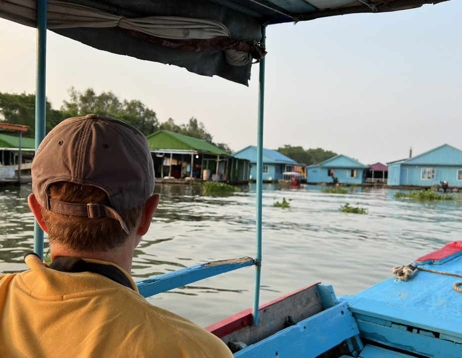 Boat on Tonle Sap