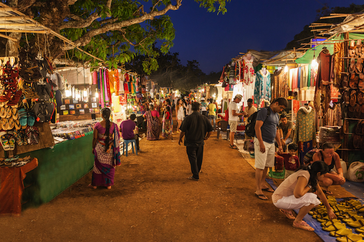 markets in Goa India