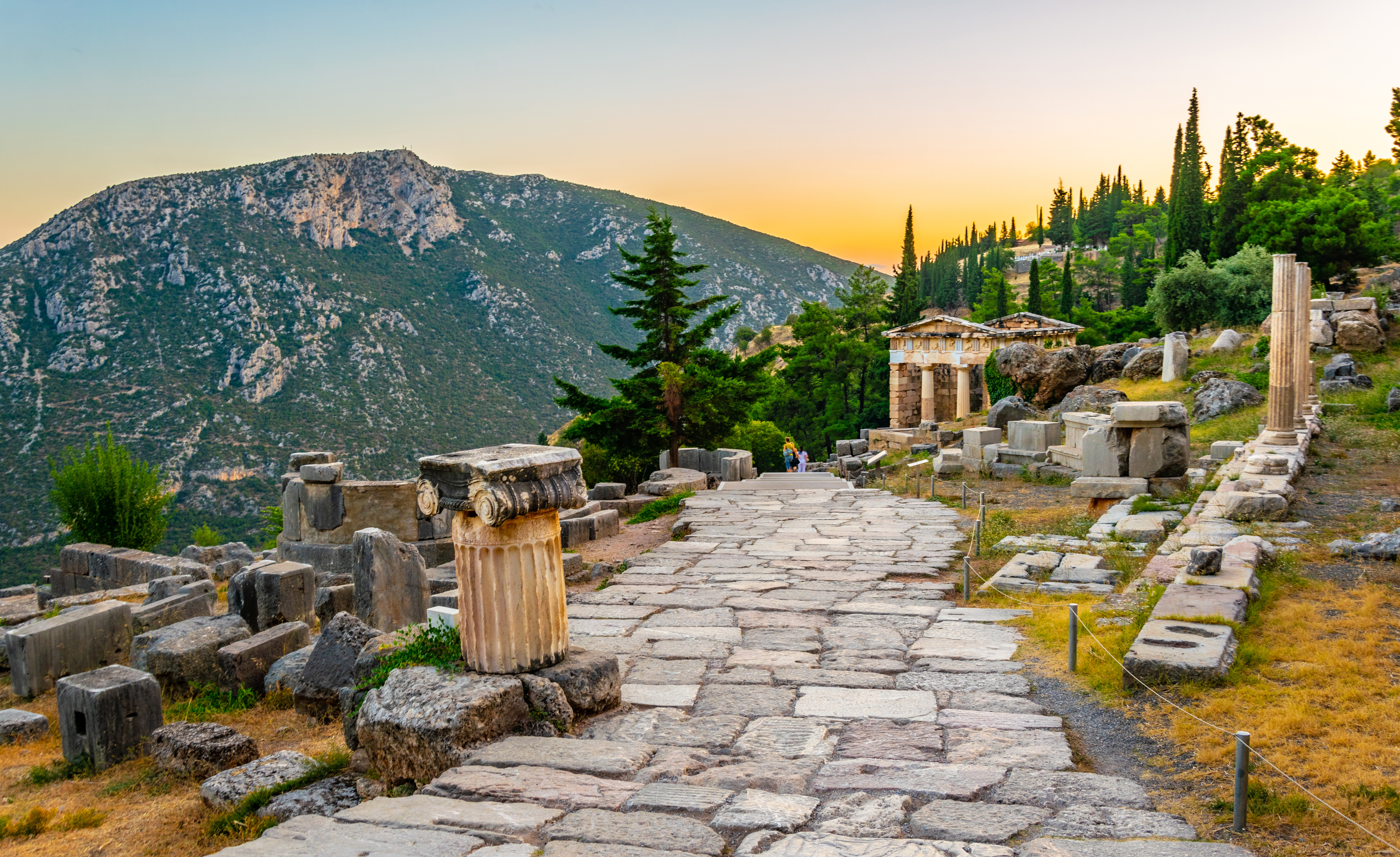 Sunset at Delphi