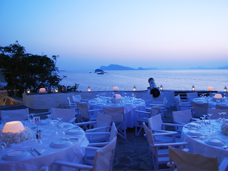 sunset restaurant hydra