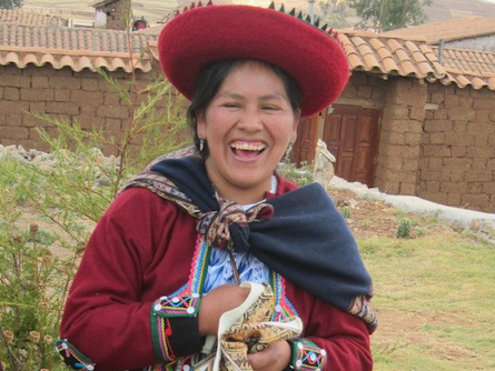 Peru, Chinchero, Peru weaving