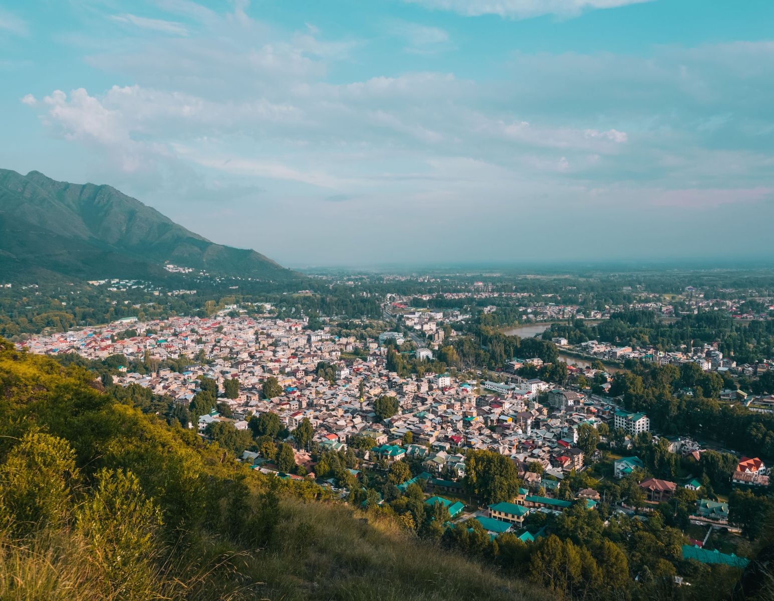 Aerial Srinagar