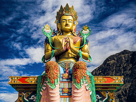 Diskit Maitreya Statue