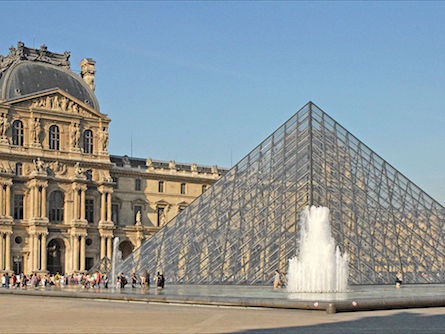 Louvre museum in Paris