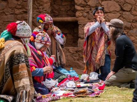 ceremony in Peru