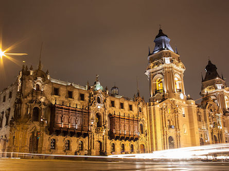 Lima Cathedral in Peru
