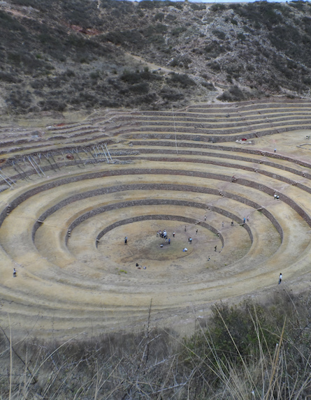 Moray site in Peru