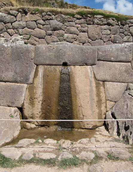 Sacred site of Tambomachay in Peru