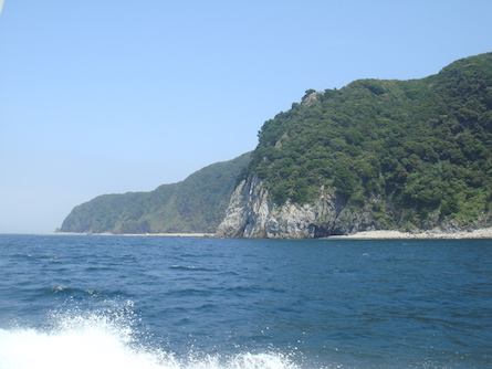 Izu Peninsula in Japan