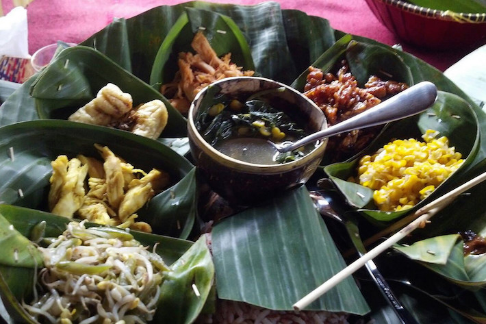 traditional food in bali