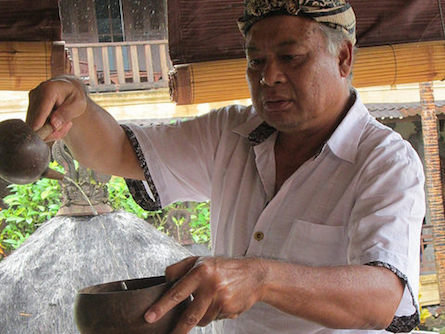 coconut water in Bali