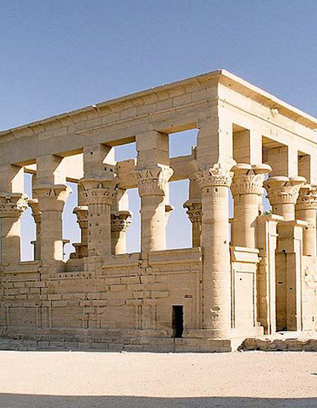 Sacred site of Philae in Egypt