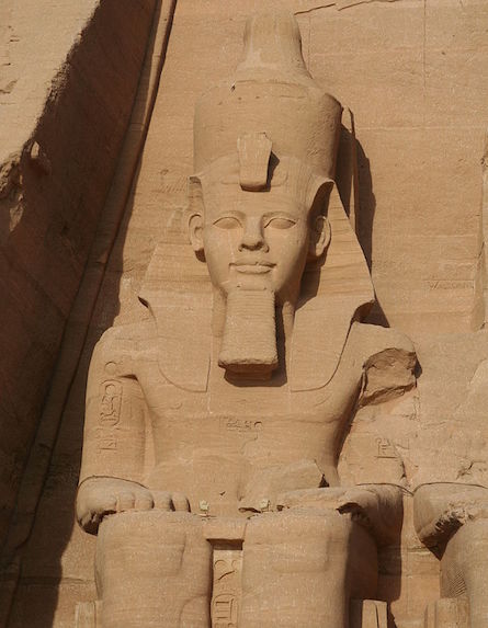 Abu Simbel Temple of Rameses in Egypt