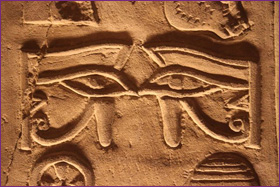 Ancient carving in Egypt