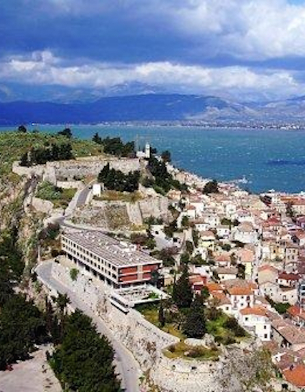 Site of Nafplion in Greece