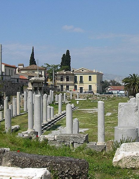 Site of Agora in Greece