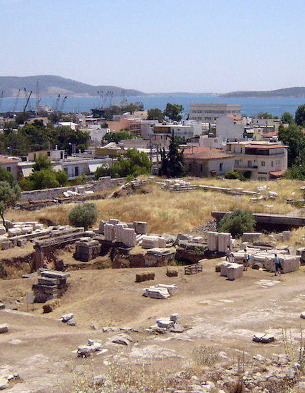 Eleusis ruins in Greece