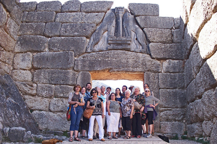 mycenae sacred site in crete