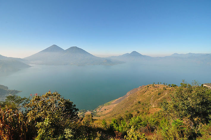 lake Atitlan in Guatemala