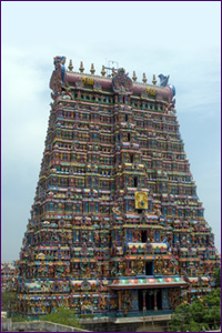 Meenakshi Temple in India