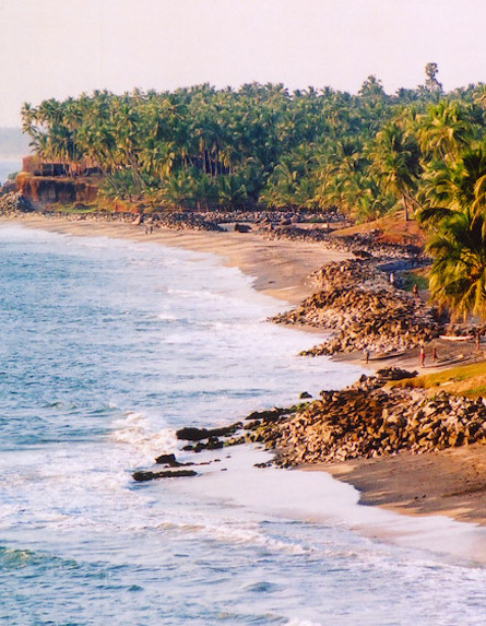 Thiruvambady Beach in India
