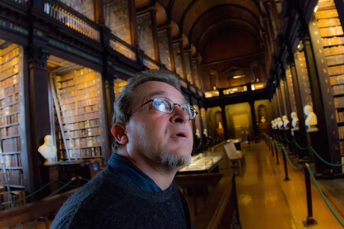 Phil Cousineau at Trinity College Dublin