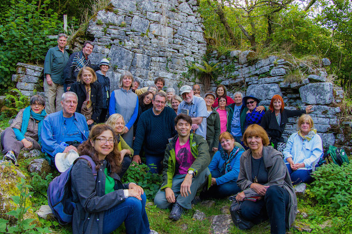 Sacred Earth Journeys group in Ireland