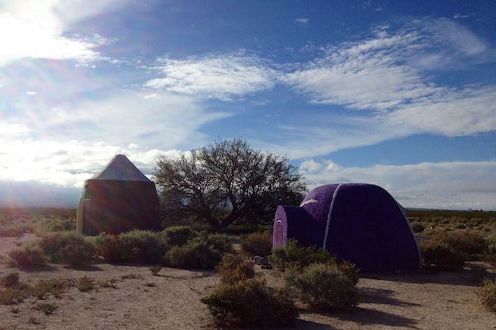 sleeping domes at shamanic training centre