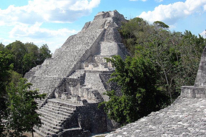 Site of Kalakmul in Mexico