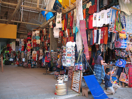 Flores Market in Guatemala