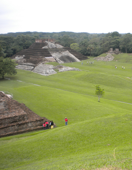 Sacred site of Comalcalco