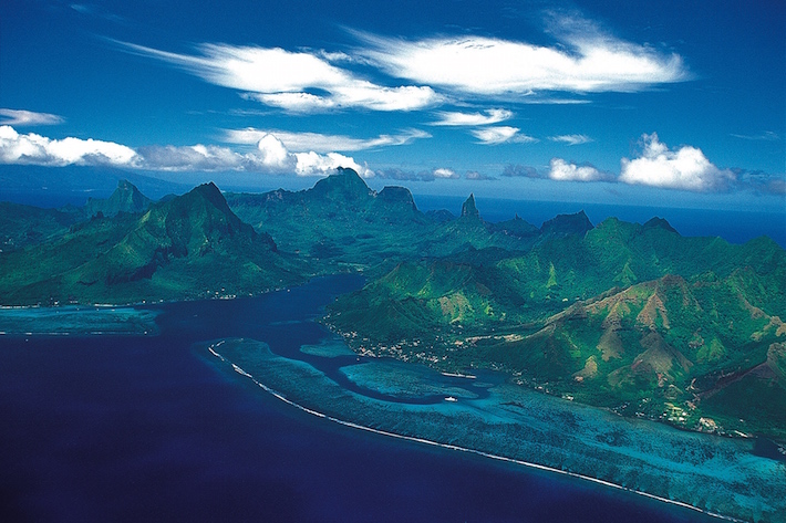 Moorea in Tahiti