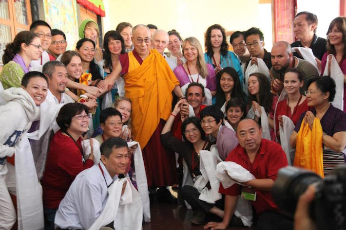 Teen journey society with the dalai lama